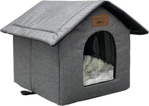 Cama para gatos de exterior impermeable