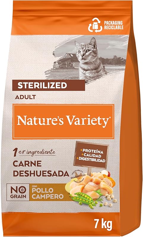 Nature's Variety Selected pienso para gatos esterilizados sin cereales